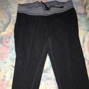 Grey jogger pants